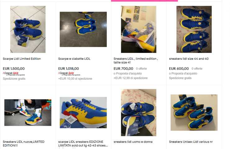 Scarpe Lidl 