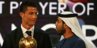 cristiano ronaldo globe awards