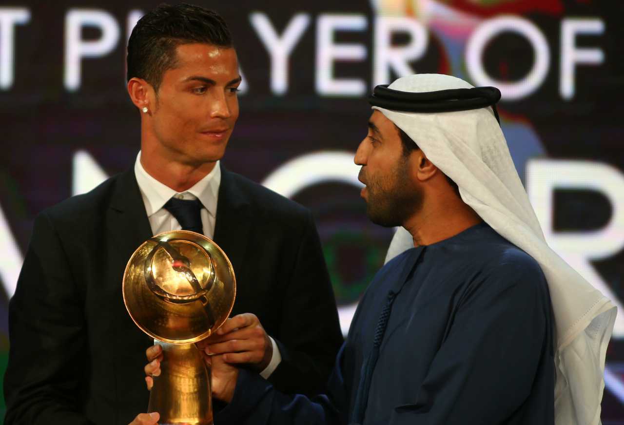 cristiano ronaldo globe awards