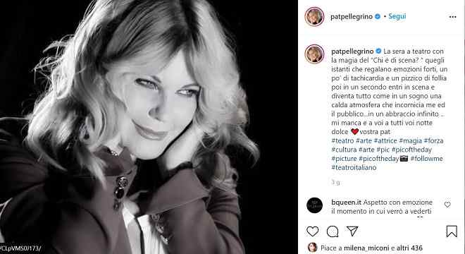 Patrizia Pellegrino, operata di tumore "Le cose accadono all'improvviso.."