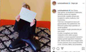 GF Vip, Carlotta Dell'Isola rivela "Sono stata minacciata"