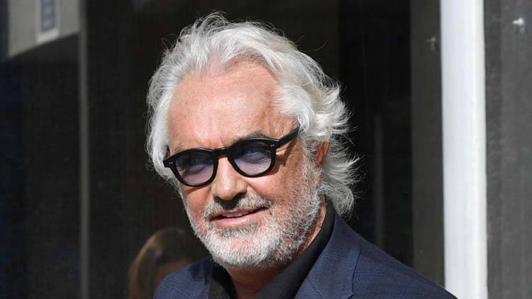 Flavio Briatore flirt