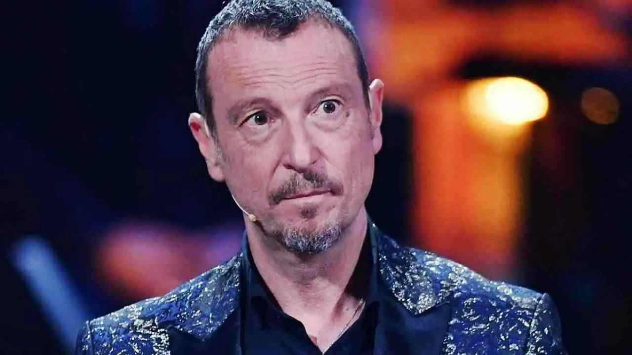 Amadeus dichiara dispiaciuto: "Non ci sono riuscito..."
