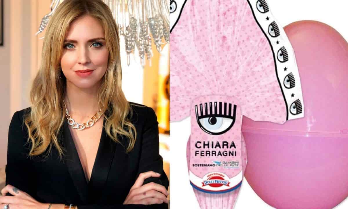 Chiara Ferragni uovo di pasqua