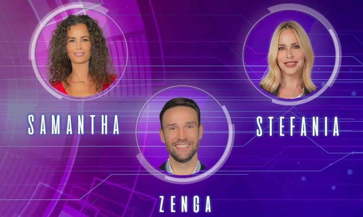 Gf Vip Zenga Stefania Samantha televoto sondaggi eliminazione