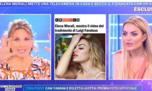 Elena Morali Luigi favoloso tradimento amante Paola Caruso