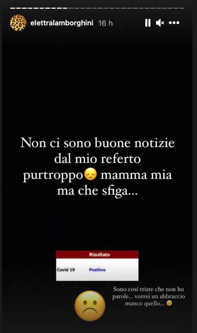 Elettra Lamborghini disperata su Ig: "Sono crollata, ho pianto tanto"