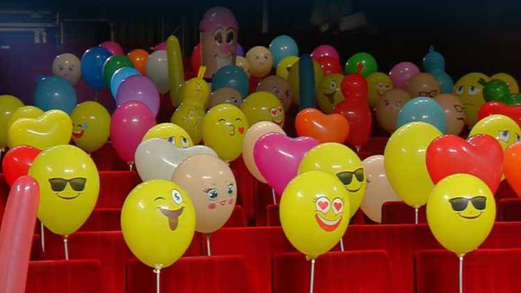 Sanremo pubblico Palloncini
