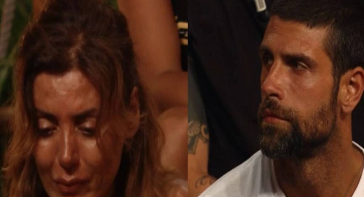 Isola dei famosi: scontro tra Gilles Rocca e Daniela Martani che scoppia in lacrime