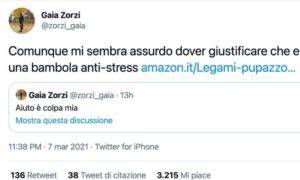 Barbara D'Urso Tommaso Zorzi Gaia regalo 