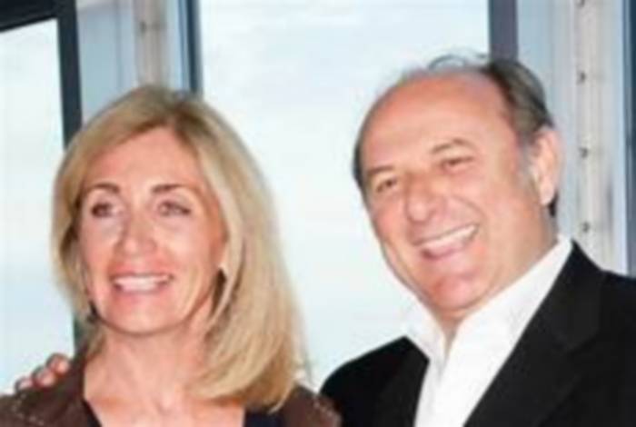 Gerry Scotti e Gabriella Perino