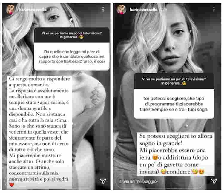 Carina Cascella dice addio al ruolo da opinionista nei programmi di Barbara D'Urso