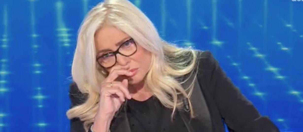 Mara Venier in lacrime a Domenica In: "E' morta Carmela"