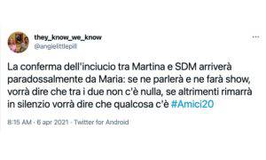 Amici Stefano De Martino Martina Miliddi