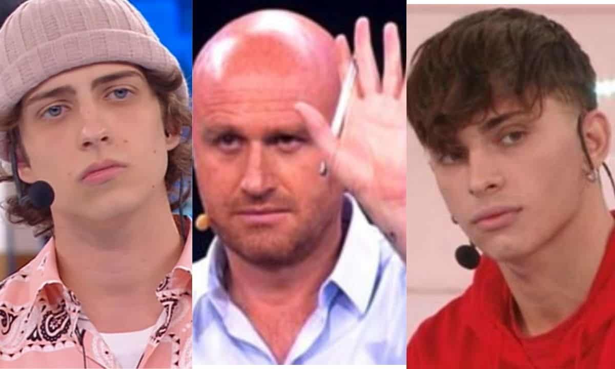Amici Rudy Zerbi infuriato rimprovera Sangiovanni Daddy