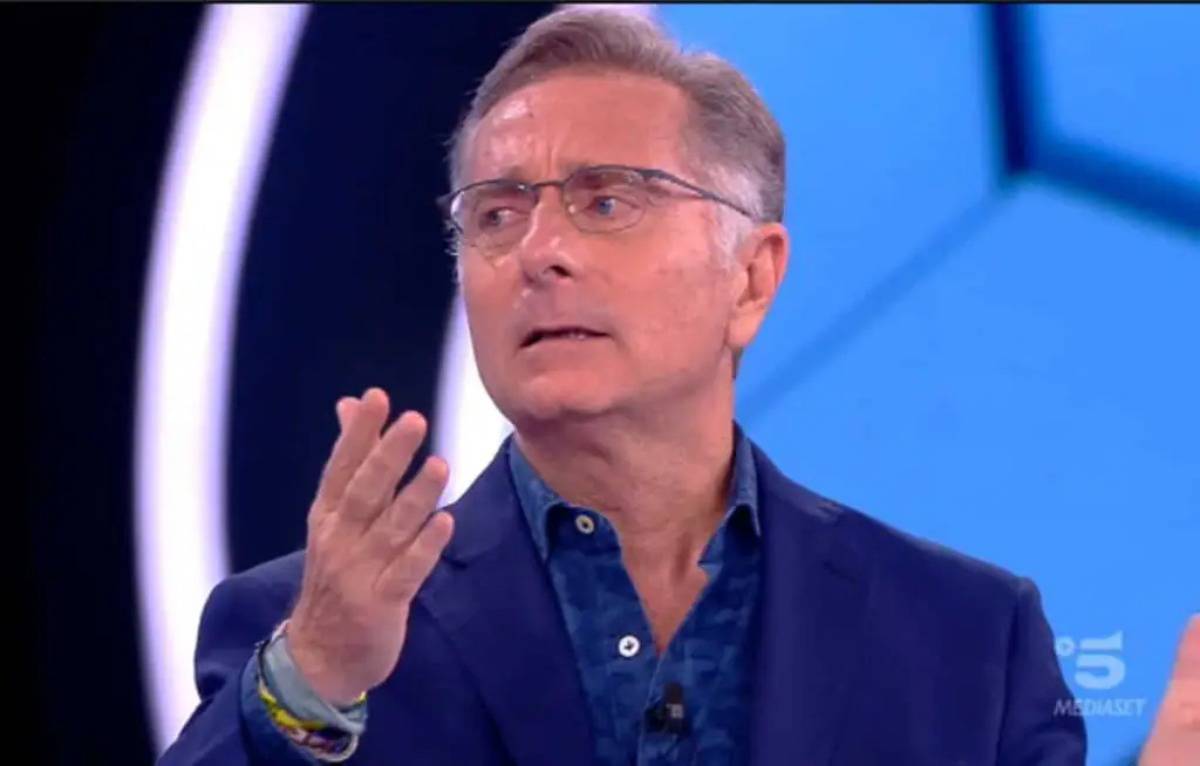 Paolo Bonolis alla concorrente Paolo Bonolis alla concorrente