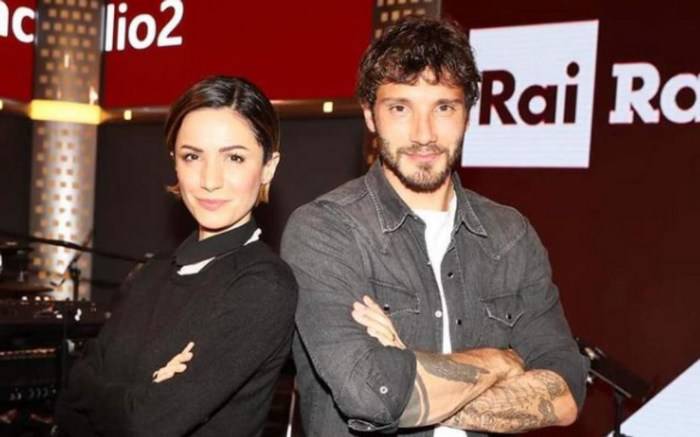 Stefano De Martino e Andrea Delogu