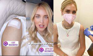 Chiara Ferragni vaccino complottisti 