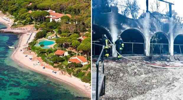 Il villaggio di Temptation Island è andato a fuoco