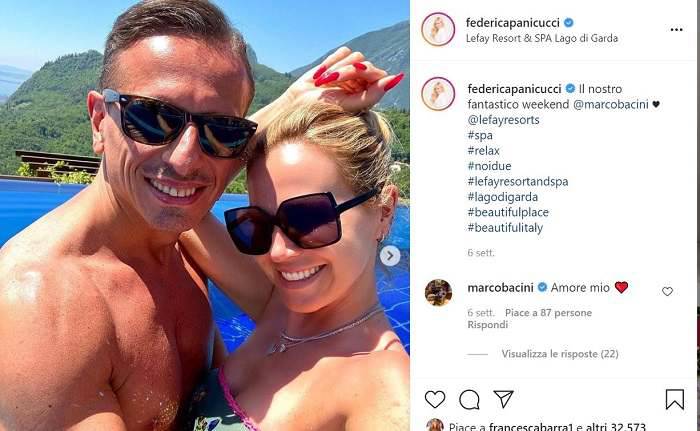 E' saltato il matrimonio tra Federica Panicucci e Marco Bacini 