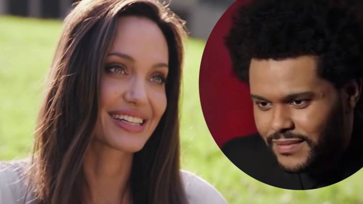 Angelina Jolie e The Weeknd