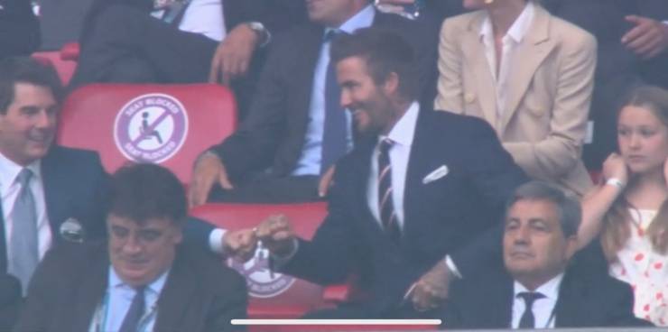 Tom Cruise e David Beckham