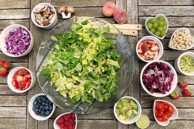 Dieta 10 alimenti poche calorie