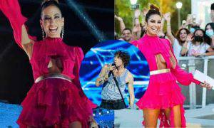 Irama Elisabetta Gregoraci battiti Live scollatura