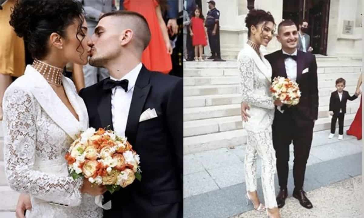 Marco Verratti sposato Jessica matrimonio Parigi