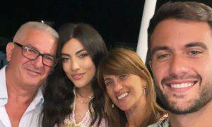 Giulia Salemi Pierpaolo Pretelli famiglia