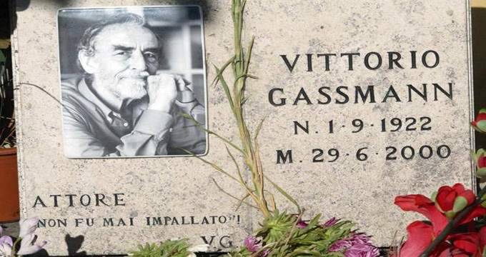 Vittorio Gassman e il suo epitaffio “Non fu mai impallato”