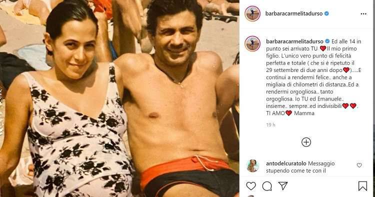 Barbara D'Urso: La dedica al figlio per il suo compleanno