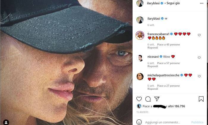 Cosa succede alla coppia formata da Ilary Blasi e Francesco Totti?