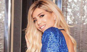 Wanda Nara bikini piscina
