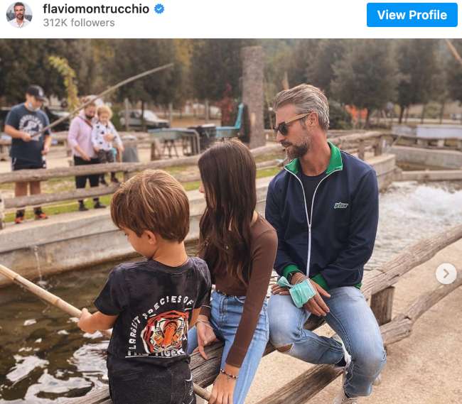 Flavio Montrucchio e Alessia Mancini: i loro figli sono cresciuti e bellissimi