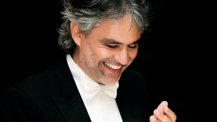 Il tenore Andrea Bocelli