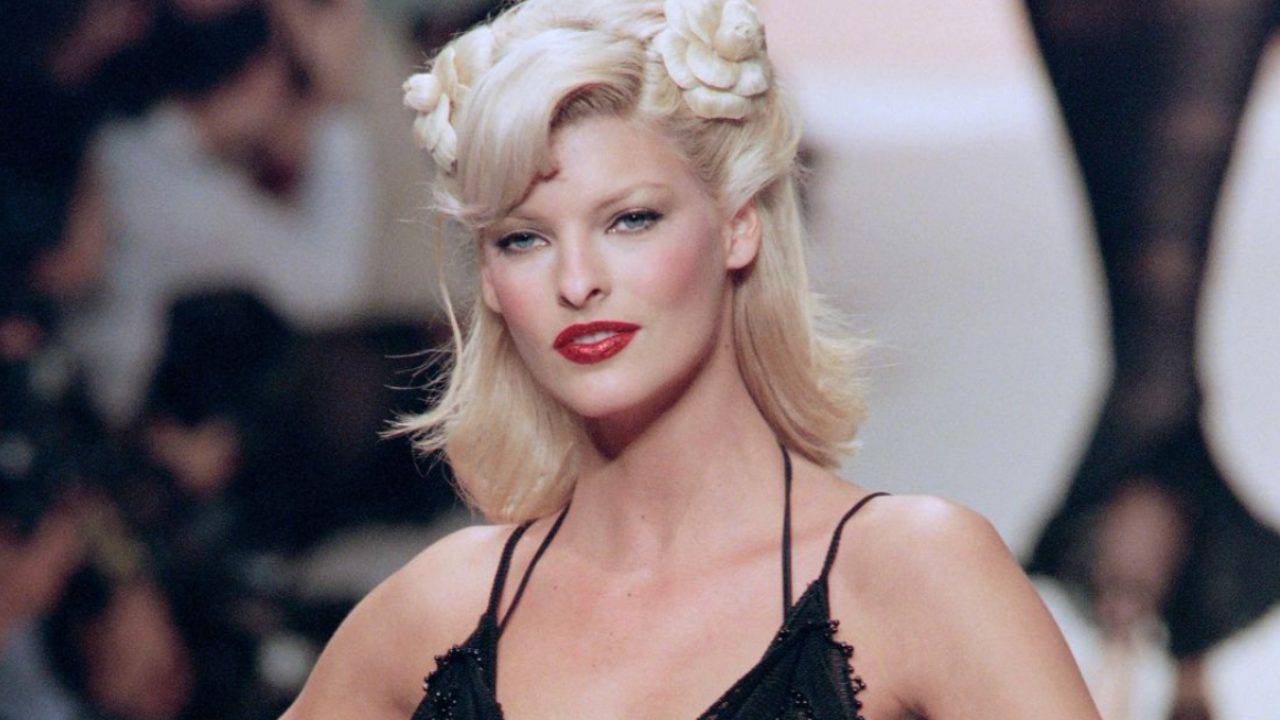 La modella Linda Evangelista