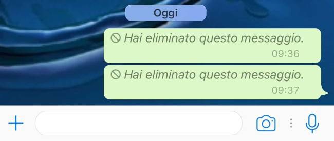 WhatsApp: come leggere un messaggio cancellato