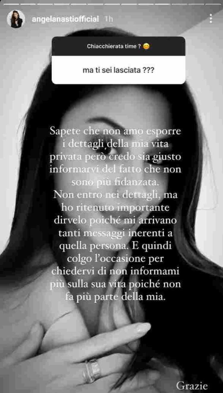U&DAngela Nasti è finito l'amore? Ecco la verità