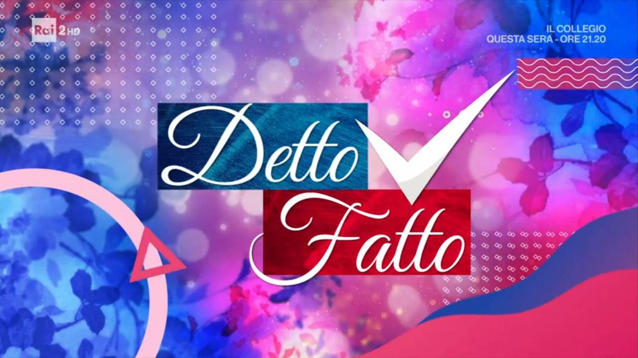 Detto Fatto - Ecco gli ospiti delle prossime puntate