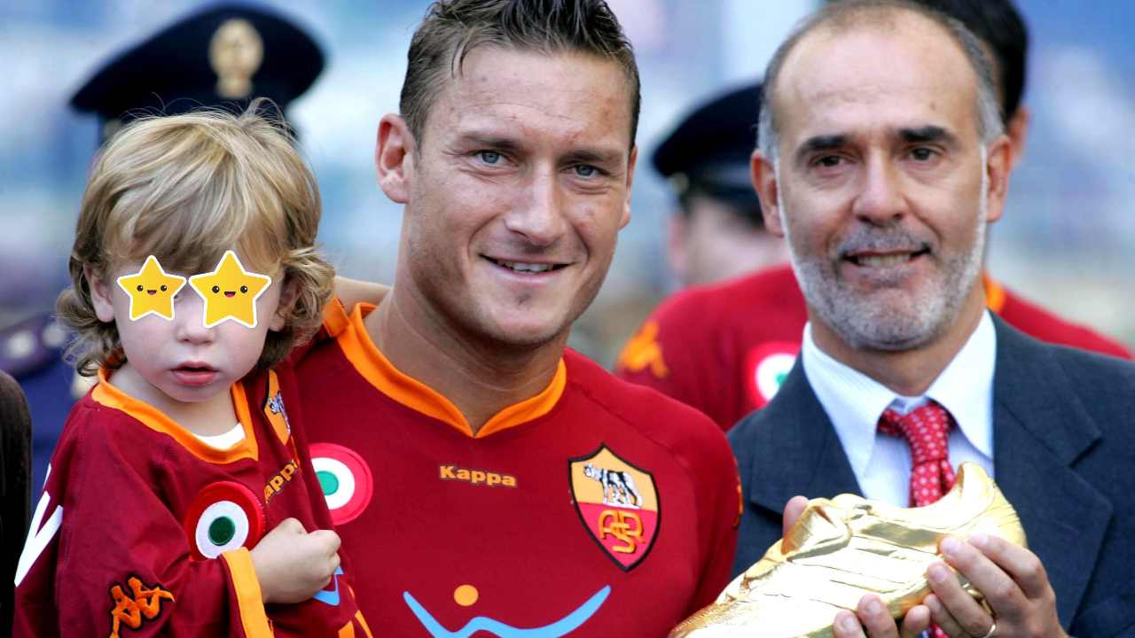 francesco totti figlio