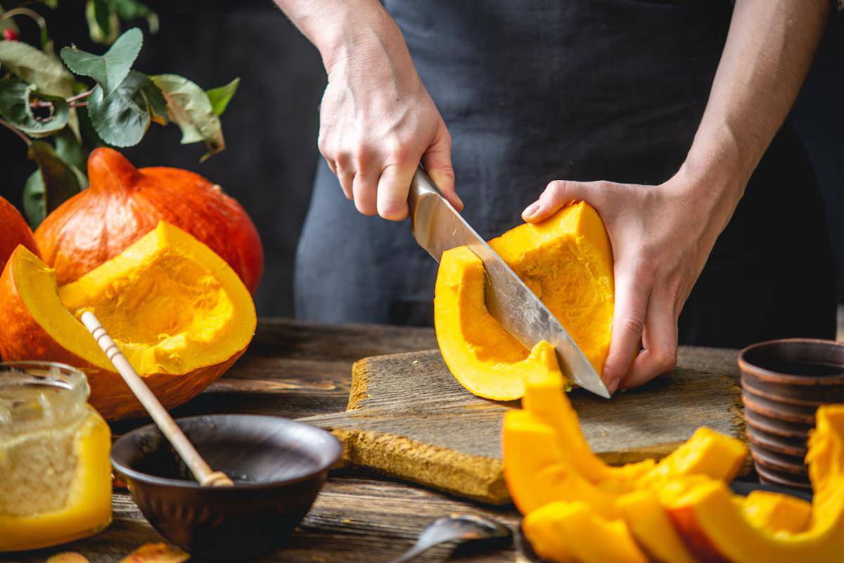 Zucca: il trucco per tagliarla velocemente che non immagini