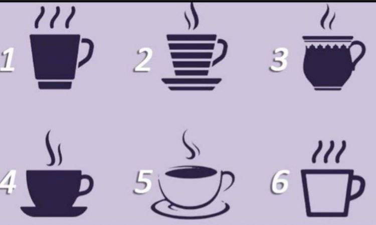 Test personalità tazza caffè