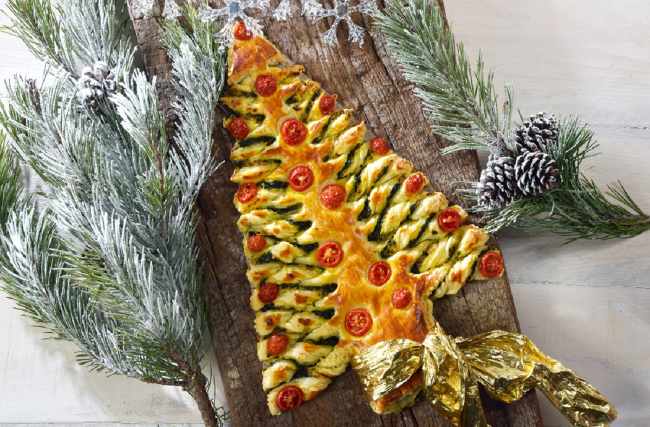 Natale: antipasto veloce e squisito a forma di albero