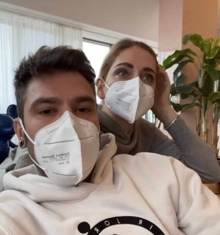 Chiara Ferragni e Fedez hanno il covid