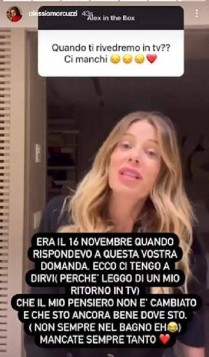Alessia Marcuzzi torna a Mediaset?