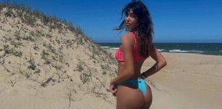 belen rodriguez piscina