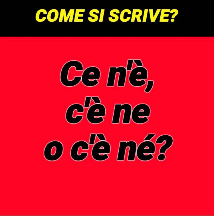 Test: come si scrive correttamente?