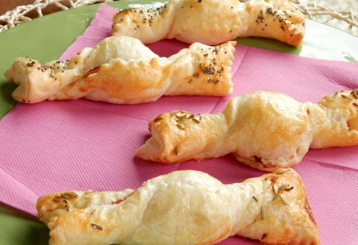 Caramelle di pasta sfoglia: una bontà veloce