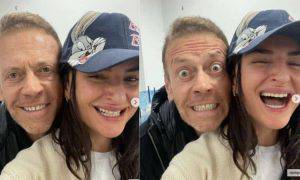 Arisa Rocco Siffredi selfie insieme 